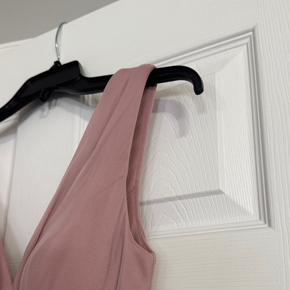 Azazie Tanicia Dusty Rose Bridesmaid Dress – Size 0 – NWT - Picture 8 of 10